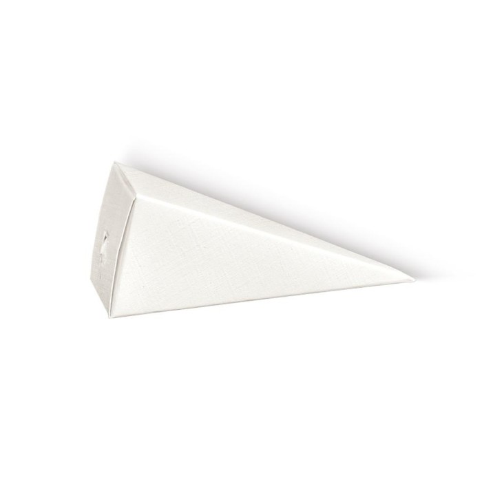 SCATOLA CONO CON FORI 115 MM. FIBRA BIANCA